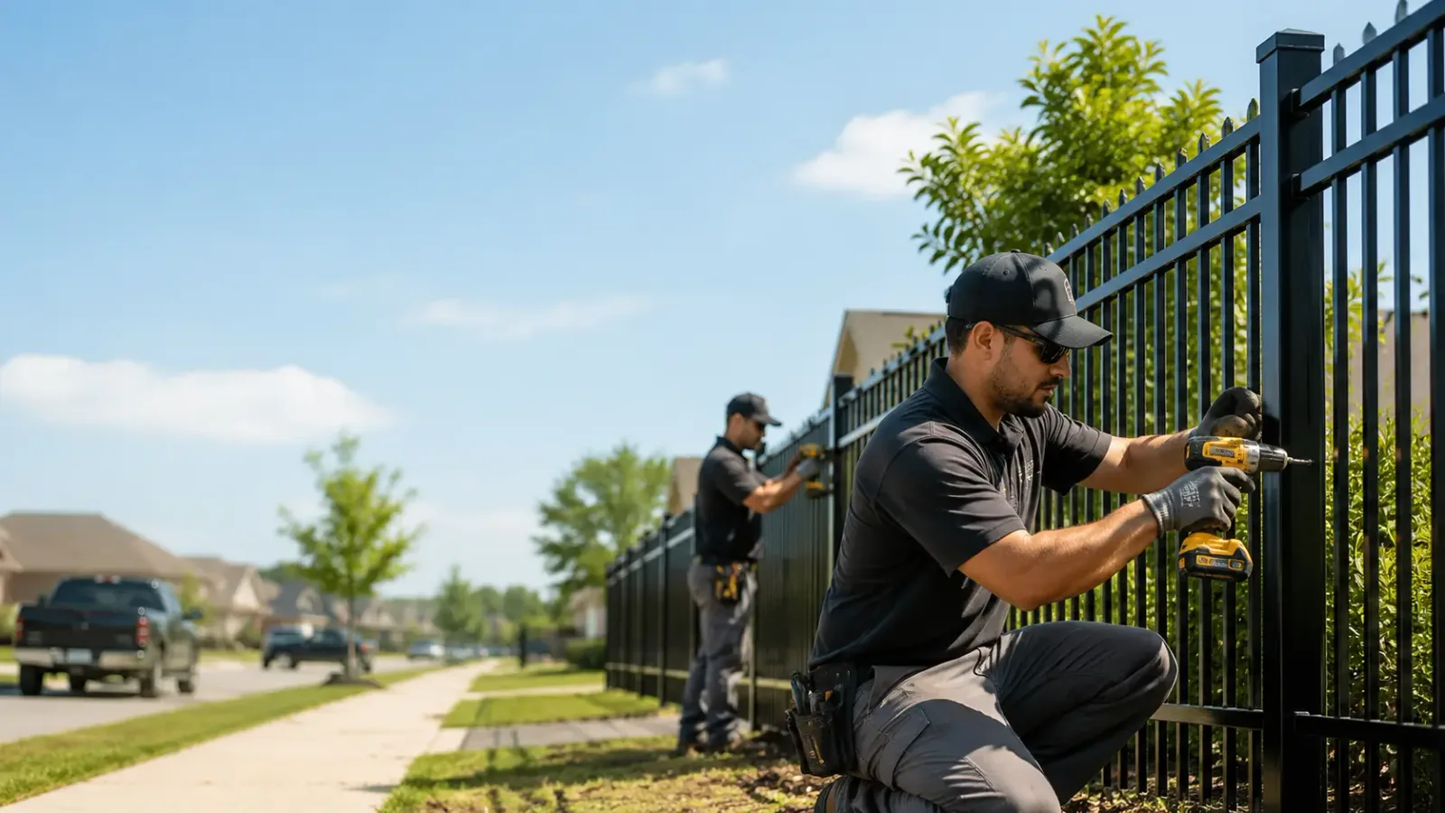 Metal Fence Installation in Denver, PA